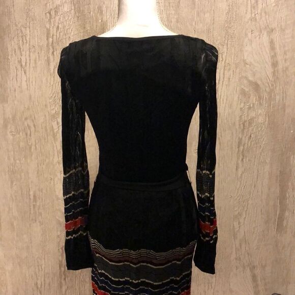 Laundry Knit Long-sleeve Tie Dress - Picture 6 of 8